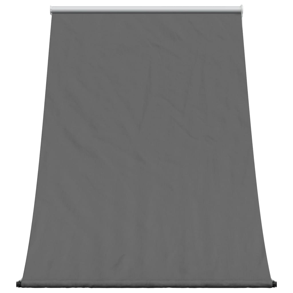 vidaXL Auvent rétractable anthracite 150x150 m tissu et acier