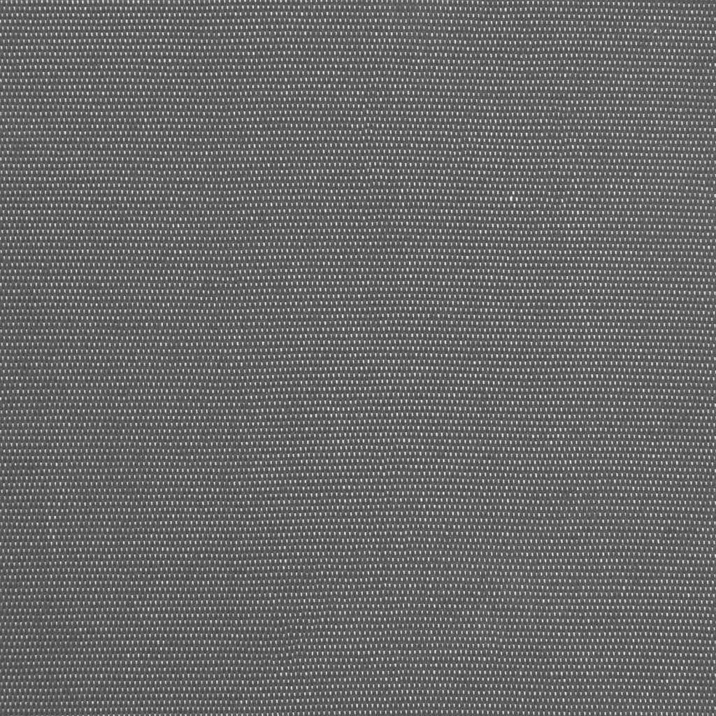 vidaXL Auvent rétractable anthracite 400x150 m tissu et acier