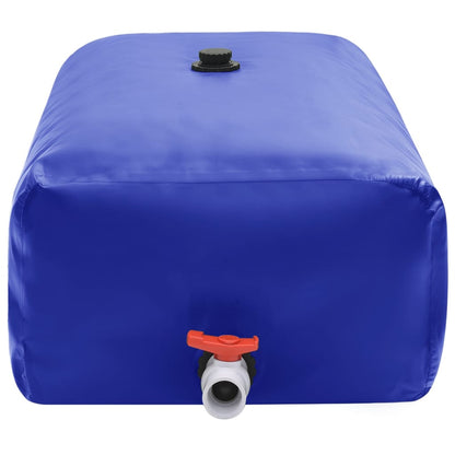vidaXL Réservoir d'eau avec robinet pliable 1000 L PVC