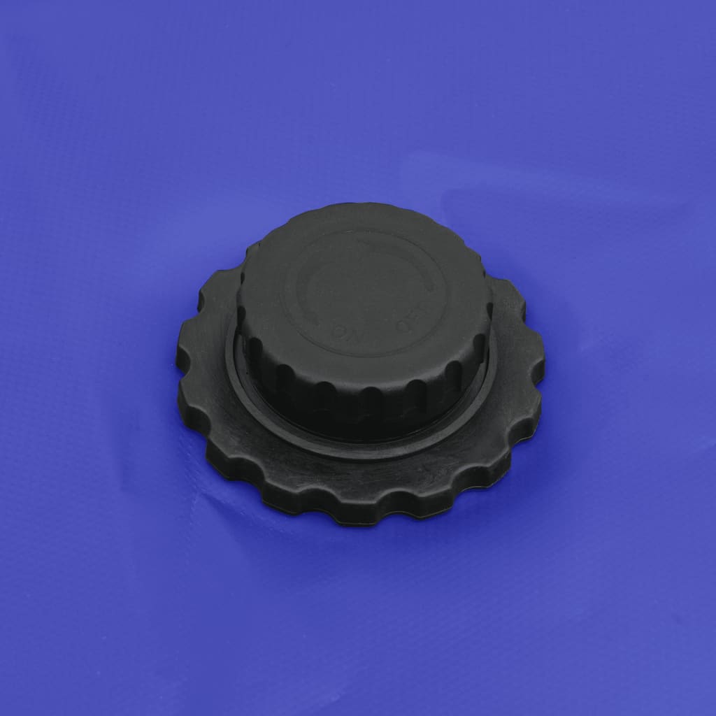 vidaXL Réservoir d'eau avec robinet pliable 1500 L PVC