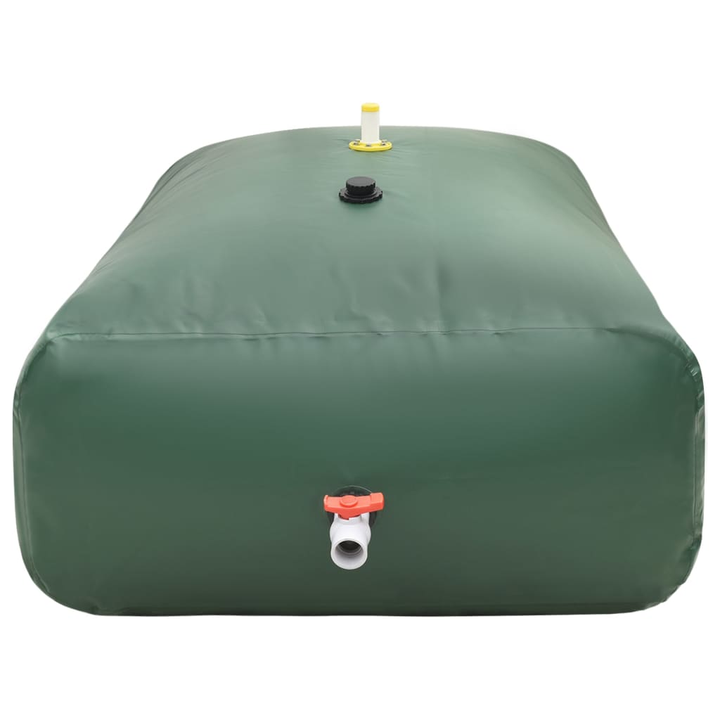 vidaXL Réservoir d'eau avec robinet pliable 2100 L PVC
