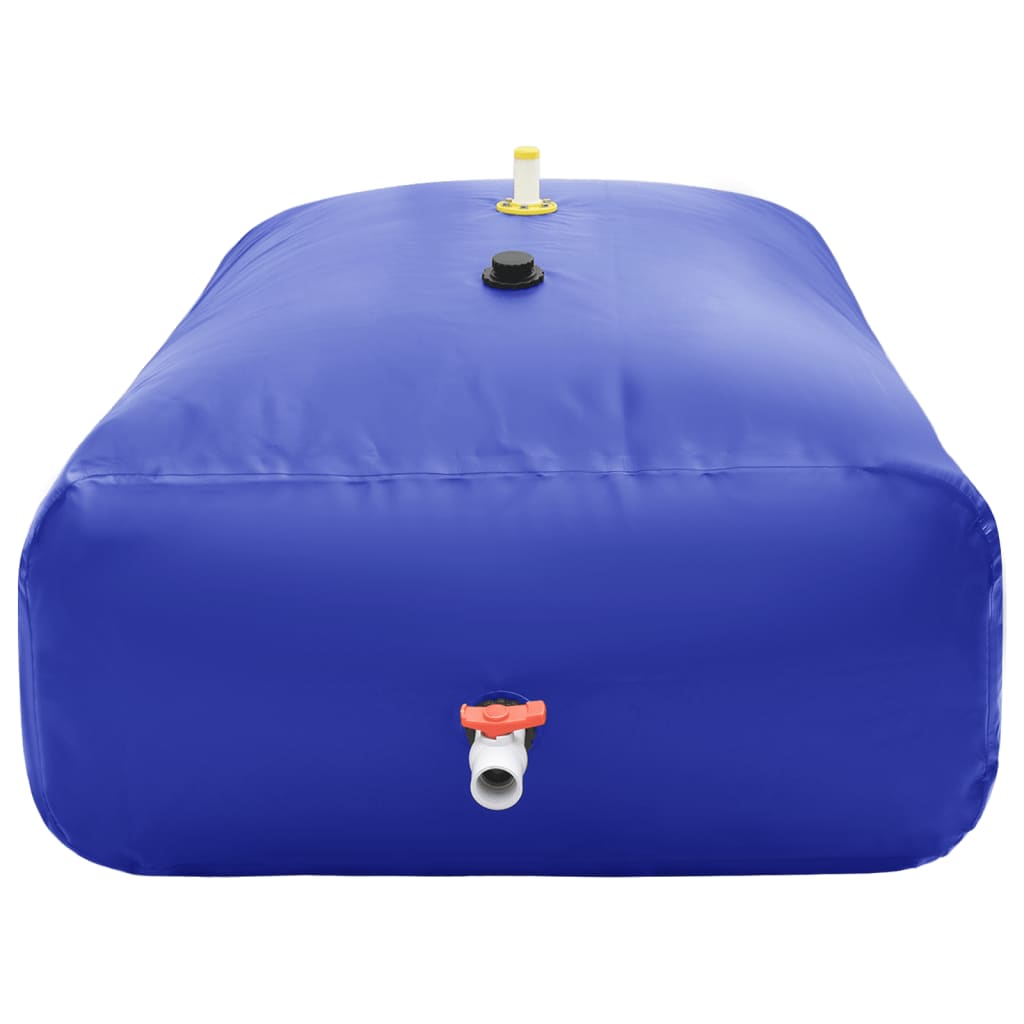 vidaXL Réservoir d'eau avec robinet pliable 2100 L PVC
