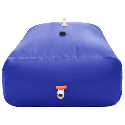 vidaXL Réservoir d'eau avec robinet pliable 2100 L PVC