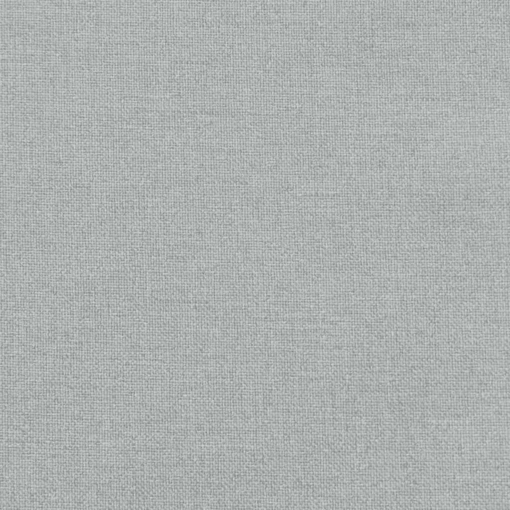vidaXL Coussins de chaise à dossier haut lot de 4 gris clair mélangé