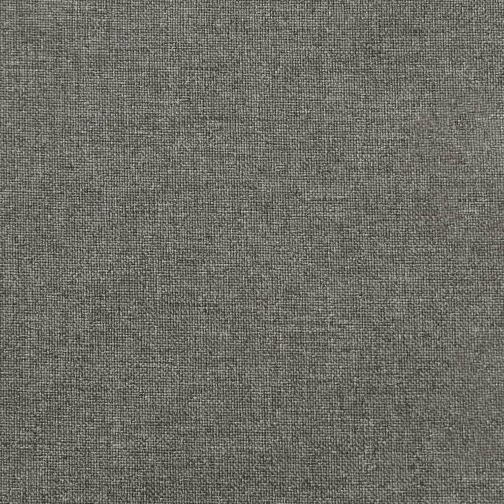 vidaXL Coussins de chaise à dossier haut lot de 4 gris foncé mélangé