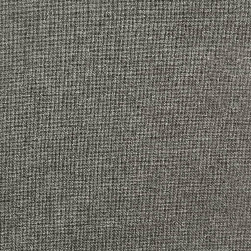 vidaXL Coussins de chaise à dossier haut lot de 6 gris foncé mélangé