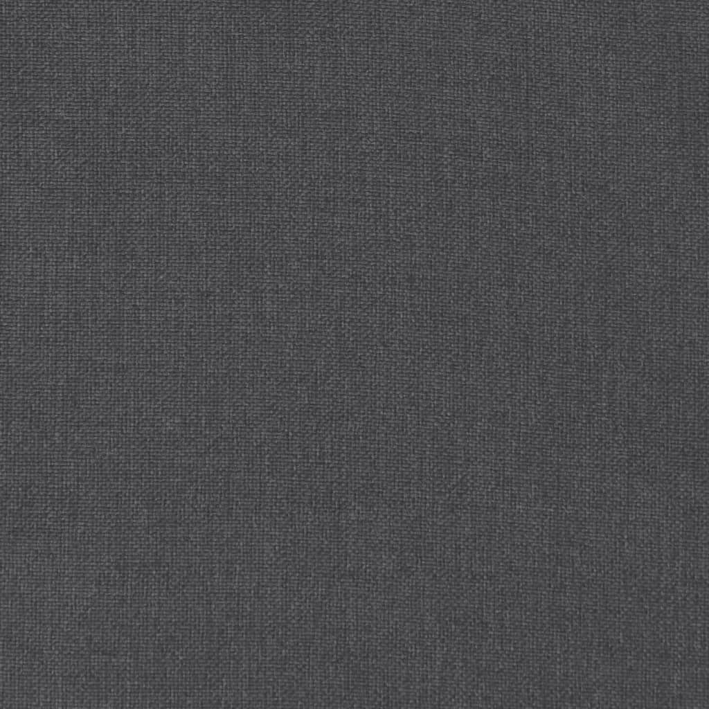 vidaXL Coussins de chaise à dossier bas lot de 4 anthracite mélangé