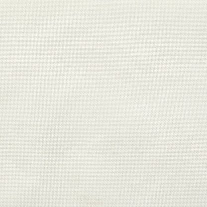vidaXL Coussins de chaise à dossier bas lot de 4 crème mélangé tissu