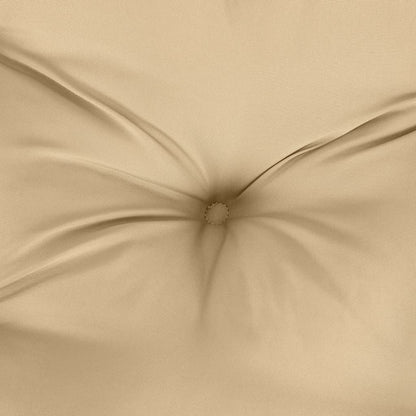 vidaXL Coussin de banc de jardin beige mélangé 100x50x7 cm tissu