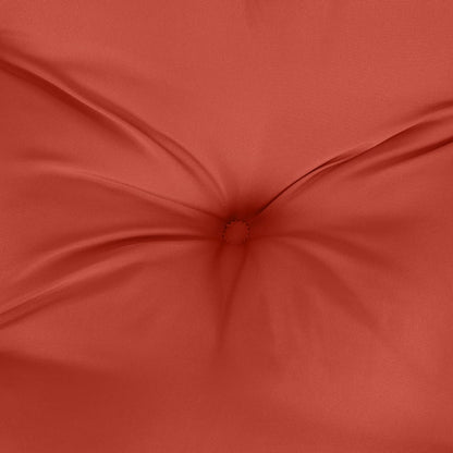 vidaXL Coussin de banc de jardin rouge mélangé 100x50x7 cm tissu