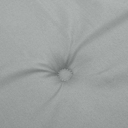 vidaXL Coussin de banc de jardin gris clair mélangé 150x50x7 cm tissu
