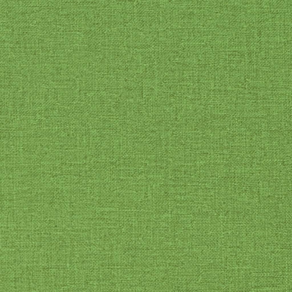 vidaXL Coussin de banc de jardin vert mélangé 150x50x7 cm tissu