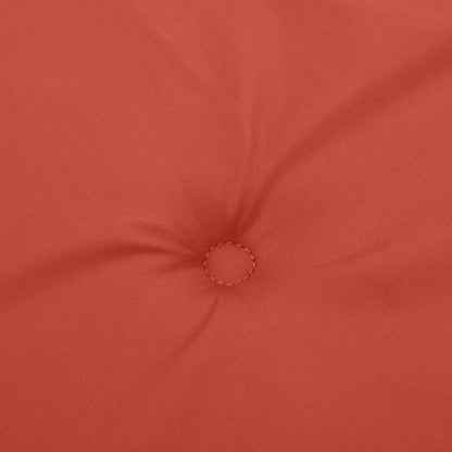 vidaXL Coussin de banc de jardin rouge mélangé 150x50x7 cm tissu