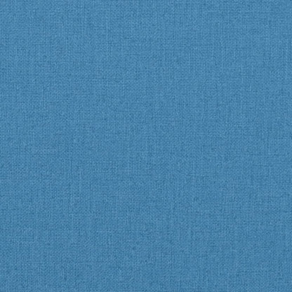 vidaXL Coussin de banc de jardin bleu mélangé 180x50x7 cm tissu