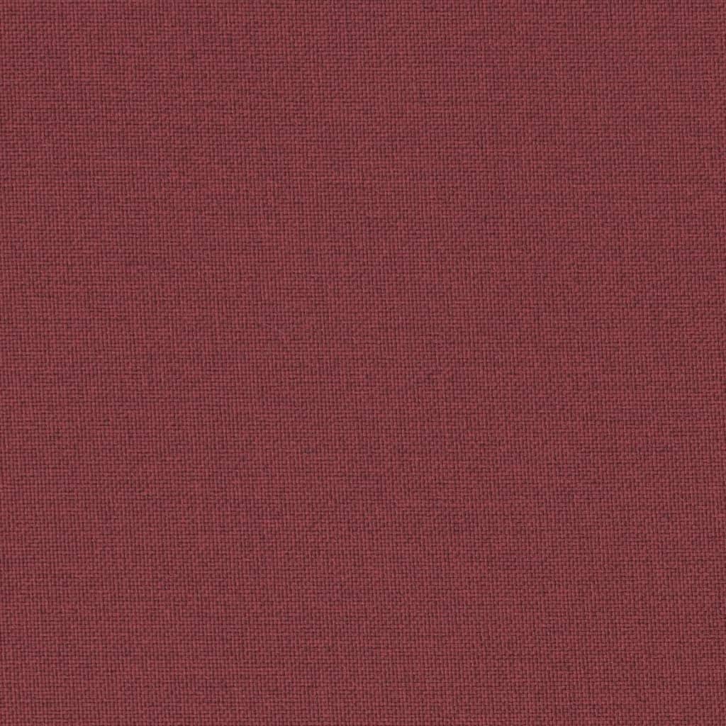 vidaXL Coussins de banc de jardin lot de 2 rouge bordeaux mélangé