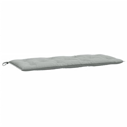 vidaXL Coussins de banc de jardin lot de 2 gris clair mélangé tissu