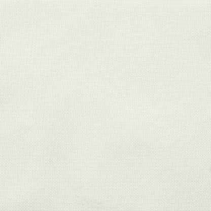 vidaXL Coussins de banc de jardin lot de 2 crème mélangé tissu