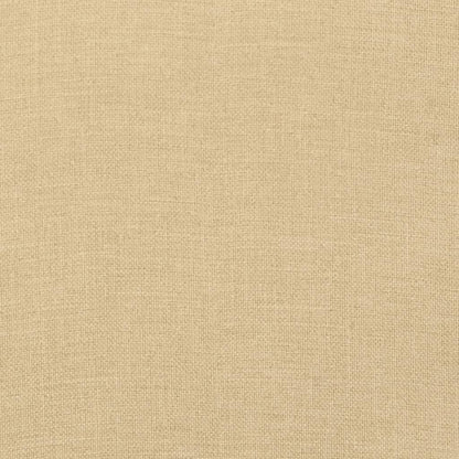 vidaXL Coussins de banc de jardin lot de 2 beige mélangé tissu
