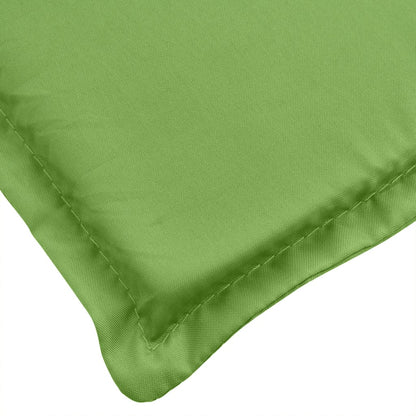vidaXL Coussins de banc de jardin lot de 2 vert mélangé tissu