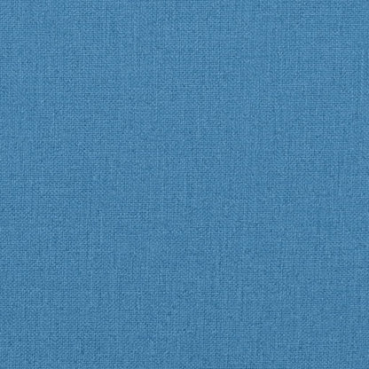 vidaXL Coussins de banc de jardin lot de 2 bleu mélangé tissu