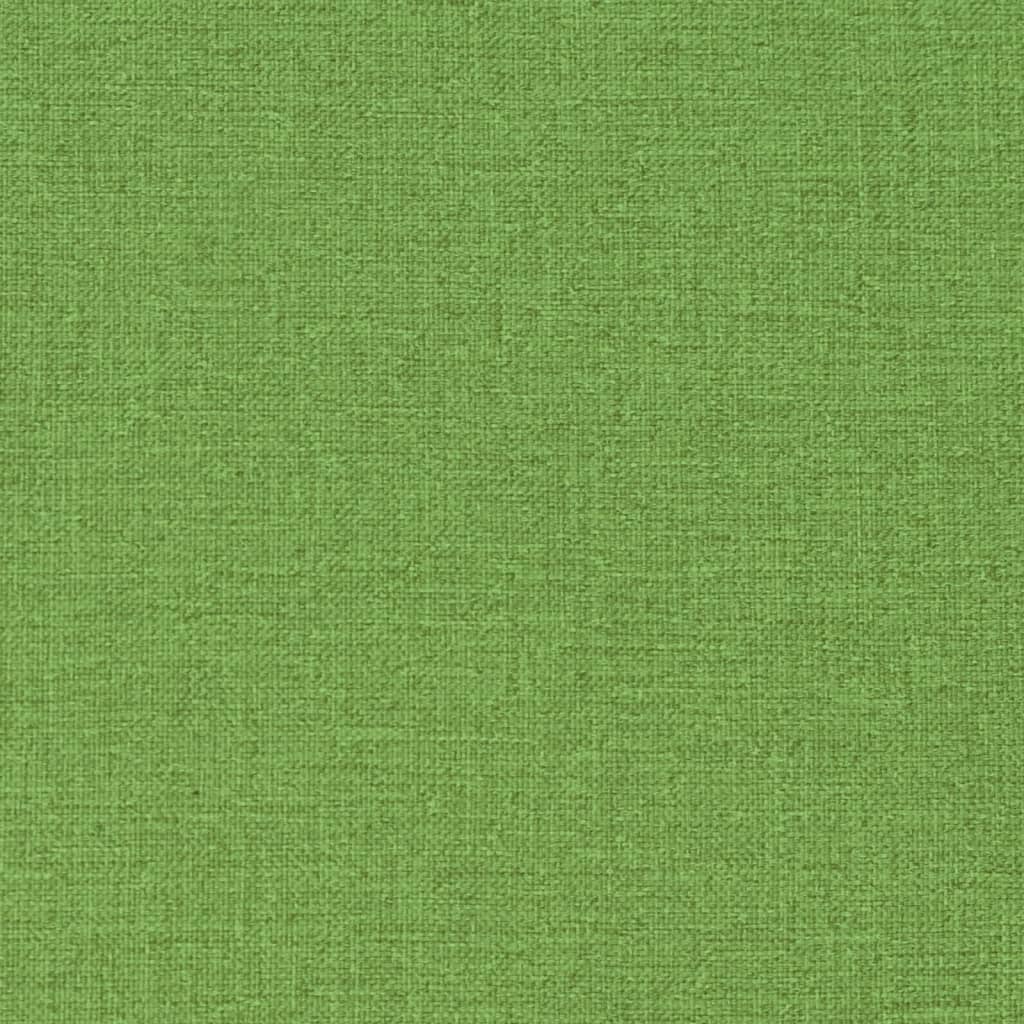 vidaXL Coussins de banc de jardin lot de 2 vert mélangé tissu