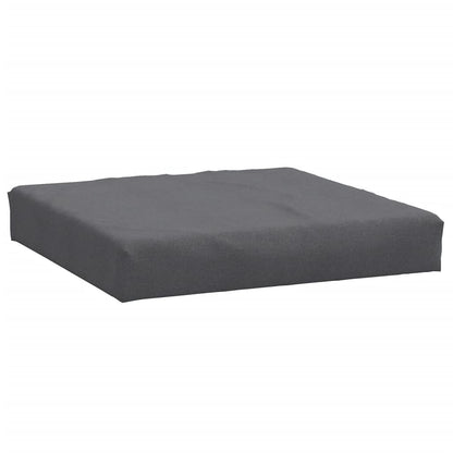 vidaXL Coussins de palette lot de 2 anthracite mélangé tissu