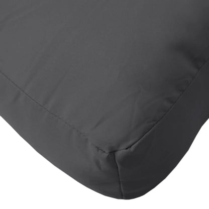 vidaXL Coussins de palette lot de 3 anthracite mélangé tissu