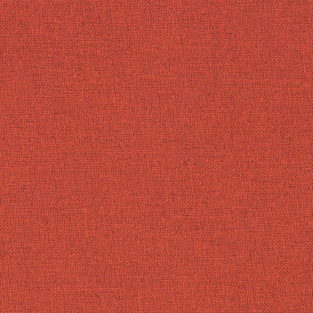 vidaXL Coussins de palette lot de 3 rouge mélangé tissu