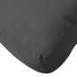 vidaXL Coussin de palette anthracite mélangé 60x60x10 cm tissu