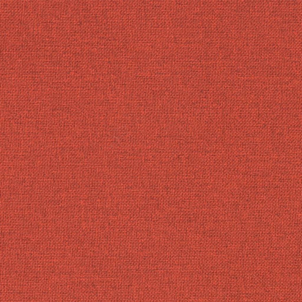 vidaXL Coussin de palette rouge mélangé 60x60x10 cm tissu