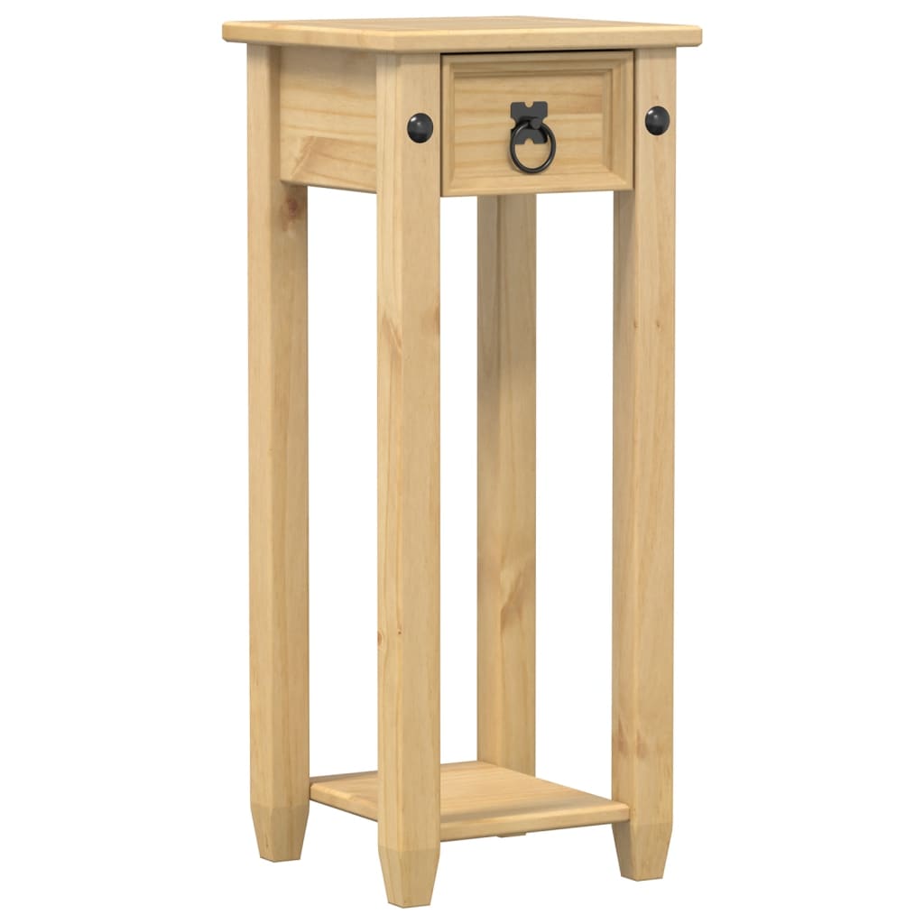 vidaXL Support pour plantes Corona 30x30x73 cm bois de pin massif