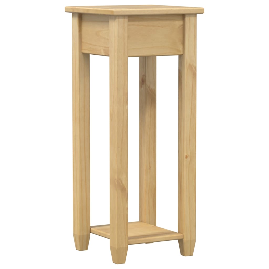 vidaXL Support pour plantes Corona 30x30x73 cm bois de pin massif