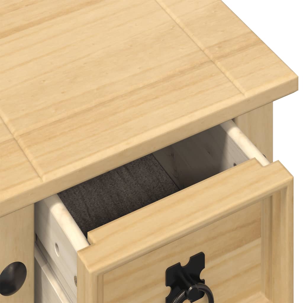 vidaXL Support pour plantes Corona 30x30x73 cm bois de pin massif