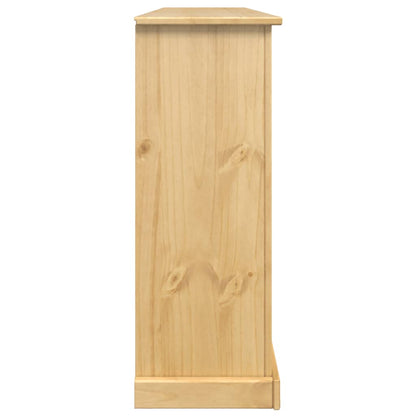 vidaXL Armoire à chaussures Corona 99x32x85 cm bois de pin massif