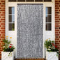 vidaXL Rideau anti-mouches marron et beige 100x200 cm chenille