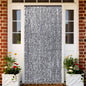vidaXL Rideau anti-mouches marron et beige 100x230 cm chenille
