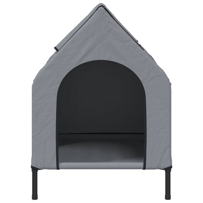 vidaXL Niche pour chien anthracite tissu Oxford et acier