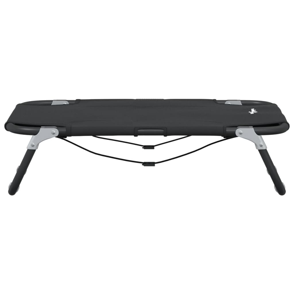 vidaXL Lit pour chien pliable anthracite tissu Oxford et acier
