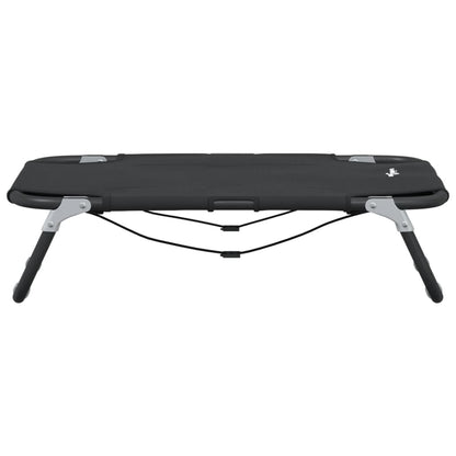 vidaXL Lit pour chien pliable anthracite tissu Oxford et acier