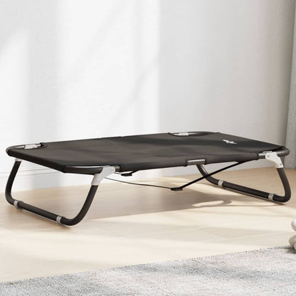 vidaXL Lit pour chien pliable anthracite tissu Oxford et acier