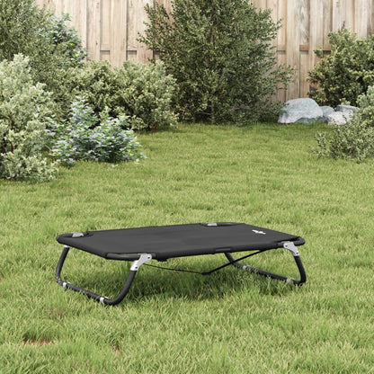 vidaXL Lit pour chien pliable anthracite tissu Oxford et acier