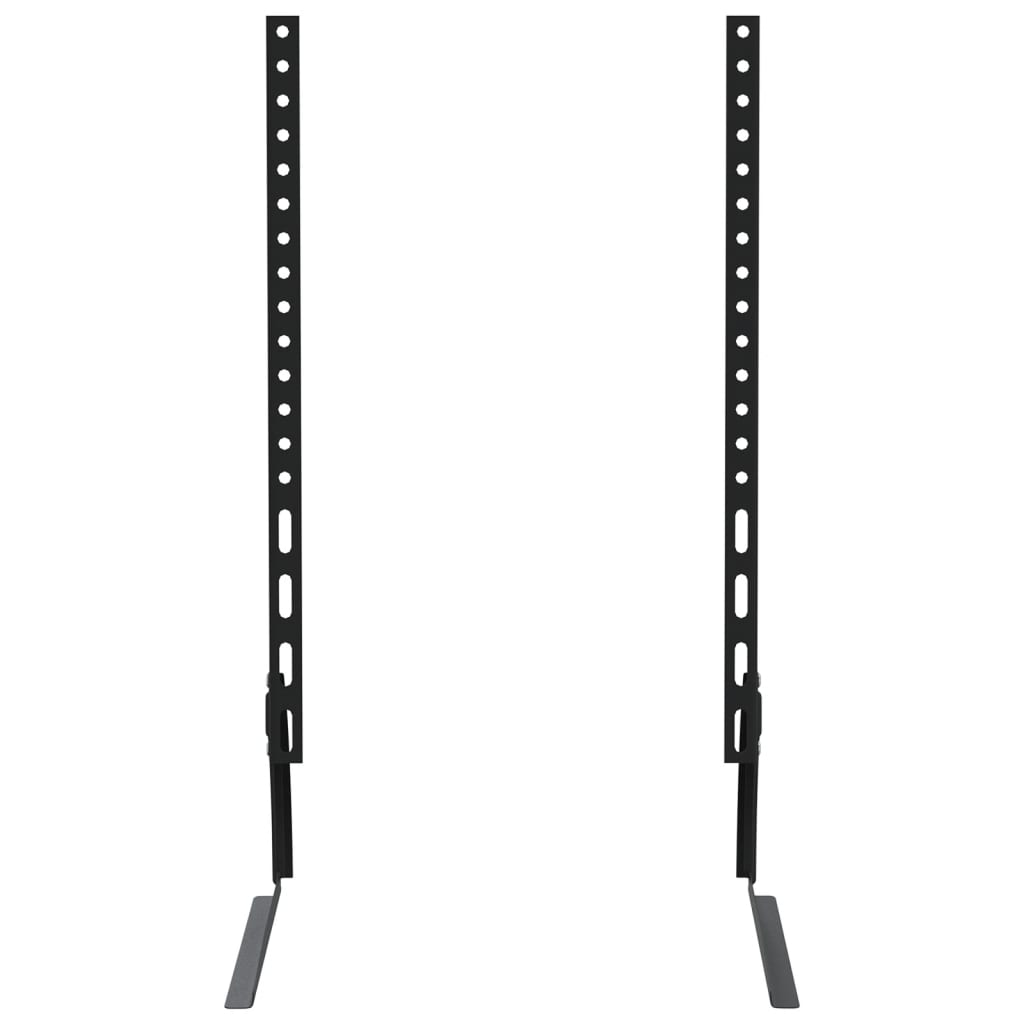 vidaXL Support TV 2 pcs pour écran 37-75 pouces max VESA 600x400 mm