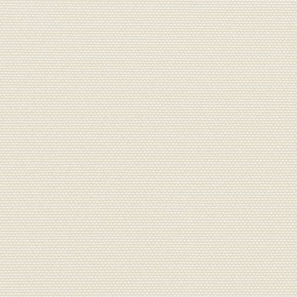 vidaXL Auvent latéral rétractable crème 120x300 cm
