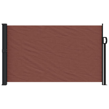 vidaXL Auvent latéral rétractable marron 120x300 cm