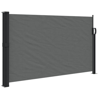 vidaXL Auvent latéral rétractable anthracite 120x300 cm