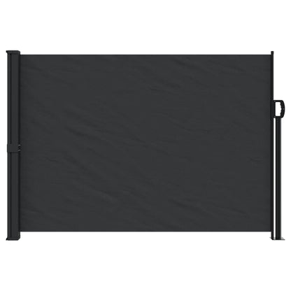 vidaXL Auvent latéral rétractable noir 140x300 cm