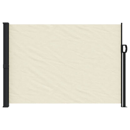 vidaXL Auvent latéral rétractable crème 140x300 cm