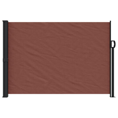 vidaXL Auvent latéral rétractable marron 140x300 cm