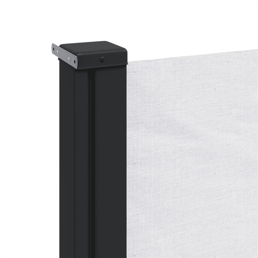 vidaXL Auvent latéral rétractable blanc 140x300 cm