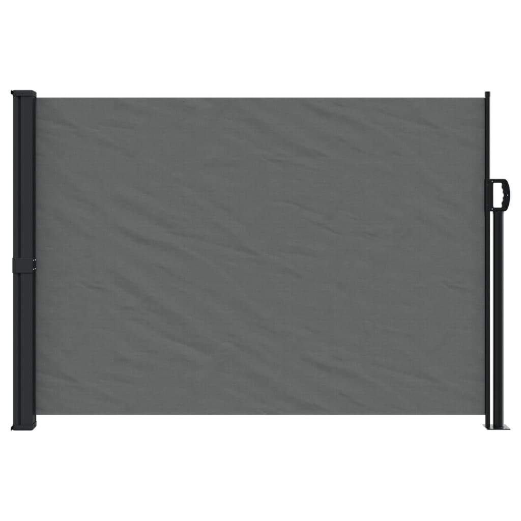 vidaXL Auvent latéral rétractable anthracite 140x300 cm